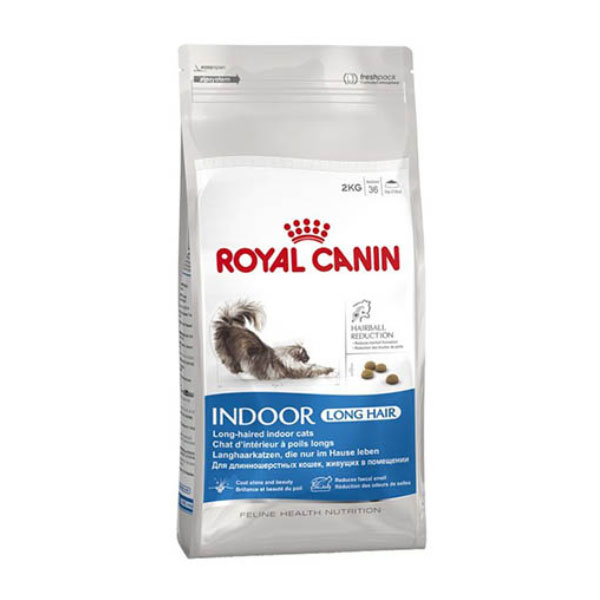 غذای خشک گربه بالغ مو بلند داخل خانه رویال کنین - Royal Canin Indoor Long Hair