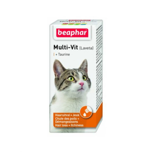 شربت مولتی ویتامین ویژه گربه بیفار - Beaphar Multi-Vit Cat