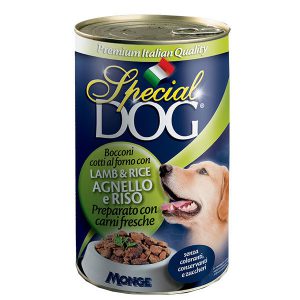 کنسرو سگ با طعم بره و برنج اسپشیال داگ - Special Dog With Lamp & Rice