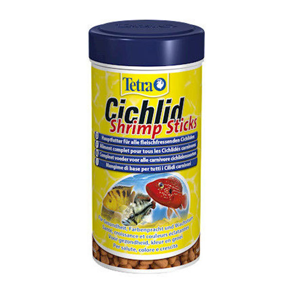 غذای سیچلاید با طعم میگو تترا – Tetra Cichlid Shrimp Sticks